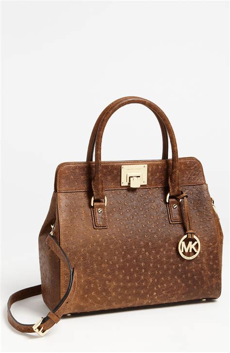 michael kors ostrich satchel|Best 25+ Deals for Michael Kors Ostrich Handbag .